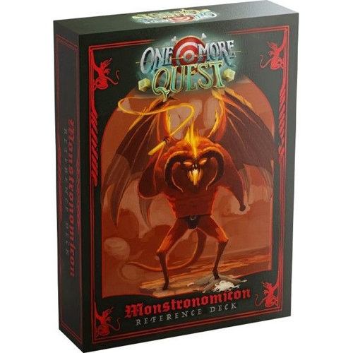 MUHHG167 One More Quest RPG: Monsternomicon Reference Deck published by Modiphius
