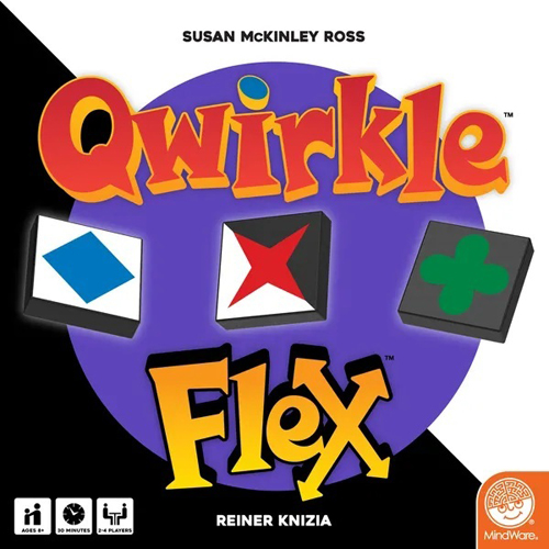 MWR45103 Qwirkle Board Game Flex published by Mindware