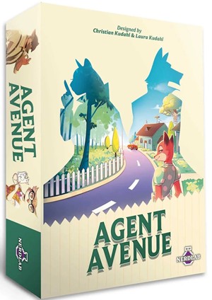2!NERAAV0101 Agent Avenue Card Game published by Asmodee