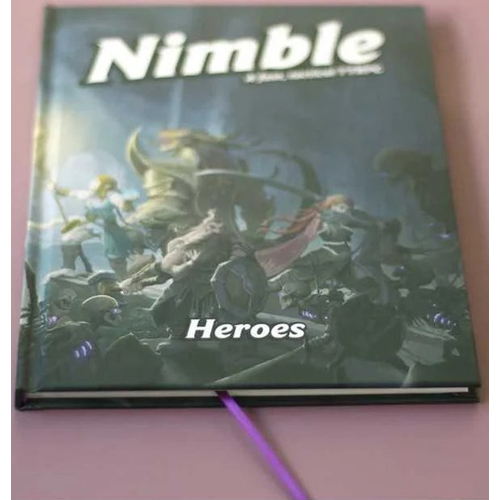 NHEROES Nimble RPG: Heroes published by Nimble Co.