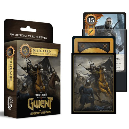 NOLOSLEEVENIL Gwent Card Game: 100 Art Sleeves Nilfgaard published by No Loading Games