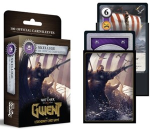 NOLOSLEEVESKE Gwent Card Game: 100 Art Sleeves Skellige published by No Loading Games