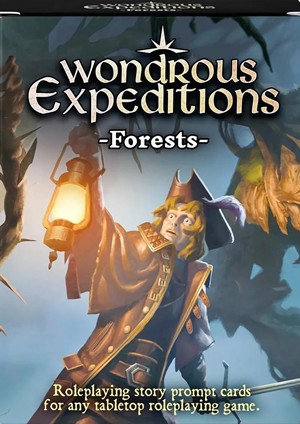 NRG1300 Wondrous Expeditions RPG: Forests Card Deck published by Nord Games