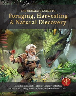 2!NRG2108 Foraging Harvesting And Natural Discovery Hardcover RPG published by Nord Games