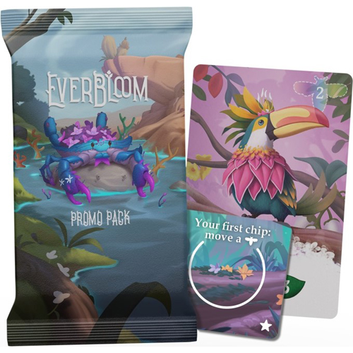 NRV01001 Everbloom Board Game: Promo Pack #1 published by Nerdvana Gaming