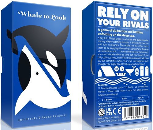 OINWTL Whale To Look Board Game published by Oink Games