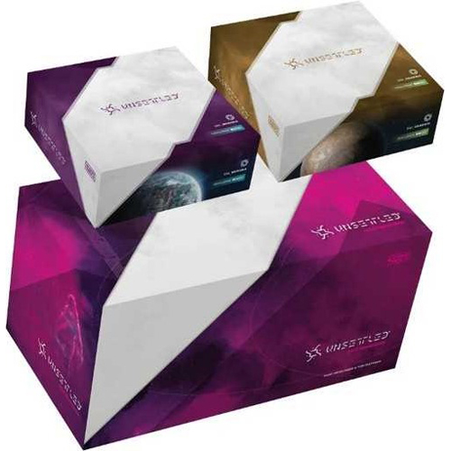 ONB0200 Unsettled Board Game: Framework And Planets 001-002 published by Orange Nebula