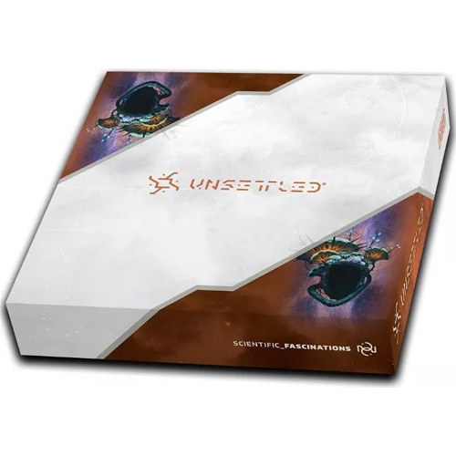 ONB0259 Unsettled Board Game: Scientific Fascinations Module published by Orange Nebula