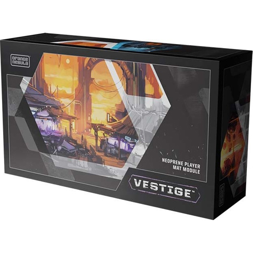 ONB0407 Vestige Board Game: 5-6 Player Neoprene Player Mat Module published by Orange Nebula