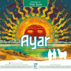 2!OSP86007 Ayar Board Game: Children Of The Sun published by Osprey Games