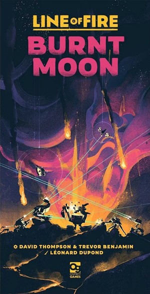 OSP86718 Line Of Fire: Burnt Moon Coard Game published by Osprey Games