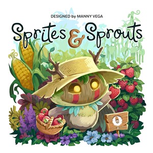 OWLSPR01EN Sprites And Sprouts Board Game published by Open Owl Studios