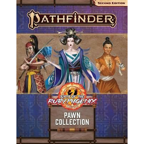 PAI1045 Pathfinder RPG 2nd Edition: Fists Of The Ruby Phoenix Pawn Collection published by Paizo Publishing
