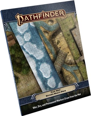 PAI11024FM Pathfinder Flip-Mat: Rivers Multi-Pack published by Paizo Publishing