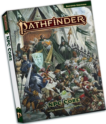 PAI12007PE Pathfinder RPG 2nd Edition: NPC Core Pocket Edition published by Paizo Publishing