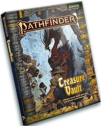 PAI12011PE Pathfinder RPG 2nd Edition: Treasure Vault Remastered Pocket Edition published by Paizo Publishing
