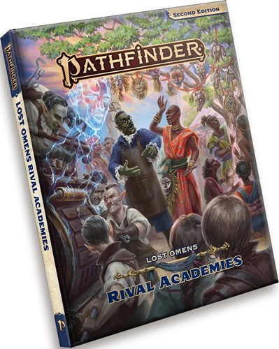 PAI13004HC Pathfinder RPG 2nd Edition: Lost Omens Rival Academies published by Paizo Publishing