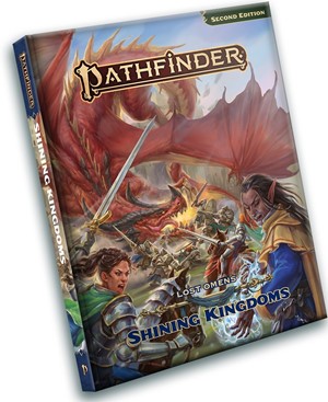 PAI13005HC Pathfinder RPG 2nd Edition: Lost Omens Shining Kingdoms published by Paizo Publishing