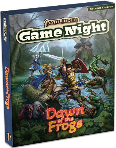 PAI14006BX Pathfinder Game Night: Dawn of the Frogs Deluxe Adventure published by Paizo Publishing