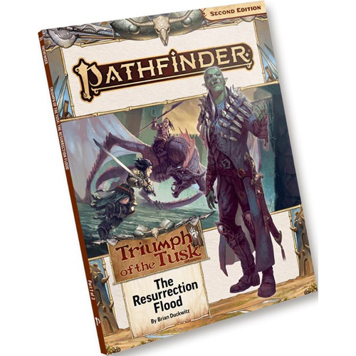 PAI15207SC Pathfinder RPG 2nd Edition: Triumph Of The Tusk Chapter 1: The Resurrection Flood published by Paizo Publishing