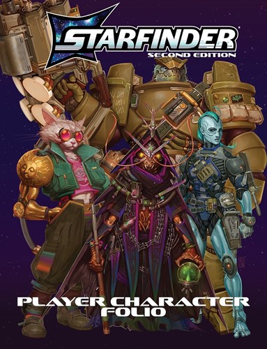 PAI20002SC Starfinder RPG 2nd Edition: Player Character Folio published by Paizo Publishing