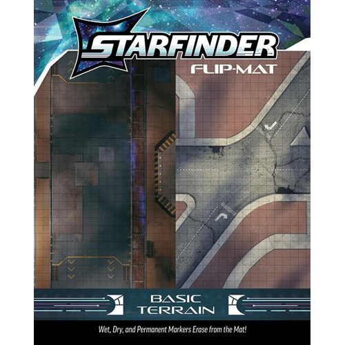 PAI21001FM Starfinder RPG: Flip-Mat Basic Terrain published by Paizo Publishing