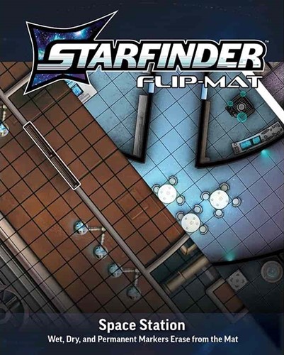 PAI21003FM Starfinder RPG: Flip-Mat Space Station published by Paizo Publishing