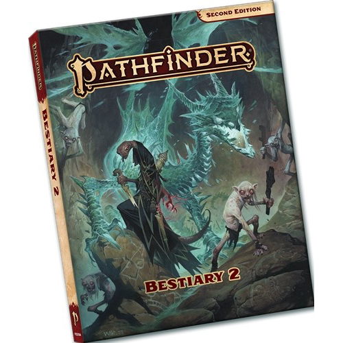 PAI2104PE Pathfinder RPG 2nd Edition: Bestiary 2 Pocket Edition published by Paizo Publishing