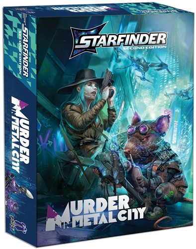 Starfinder RPG 2nd Edition: Murder In Metal City Deluxe Adventure