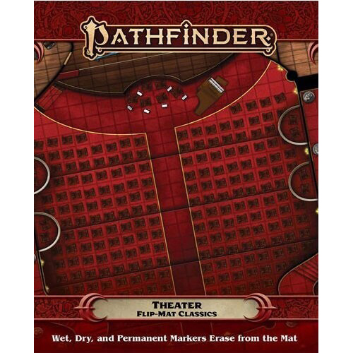 PAI31040 Pathfinder RPG Flip-Mat Classics: Theater published by Paizo Publishing