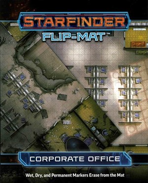 PAI7343 Starfinder RPG: Flip-Mat Corporate Office published by Paizo Publishing