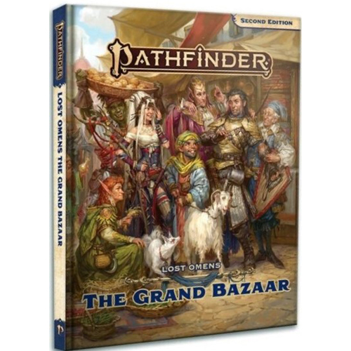 PAI9310 Pathfinder RPG 2nd Edition: Lost Omens The Grand Bazaar published by Paizo Publishing