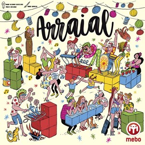 2!PAN201901 Arraial Board Game published by Pandasaurus Games