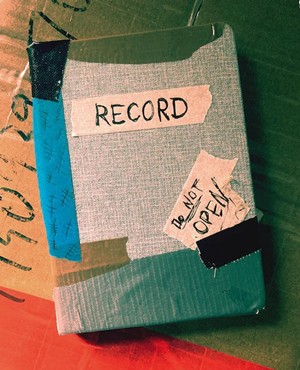 PARDPG004EN Don't Play This Game RPG: Cursed Record Notebook published by Parable Games