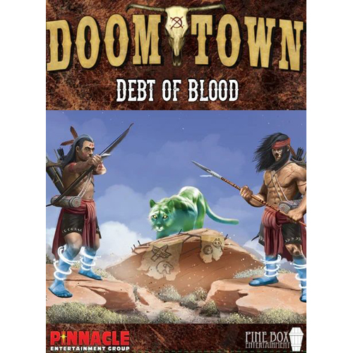 PBE01013 Doomtown Reloaded: Debt Of Blood Expansion published by Pine Box Entertainment