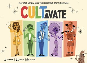 PBJ01003 CULTivate Board Game published by Pops & Bejou Games