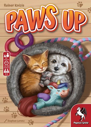 PEG18292E Paws Up Card Game published by Pegasus Spiele