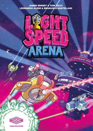 2!PEG18720E Light Speed Arena Card Game published by Pegasus Spiele