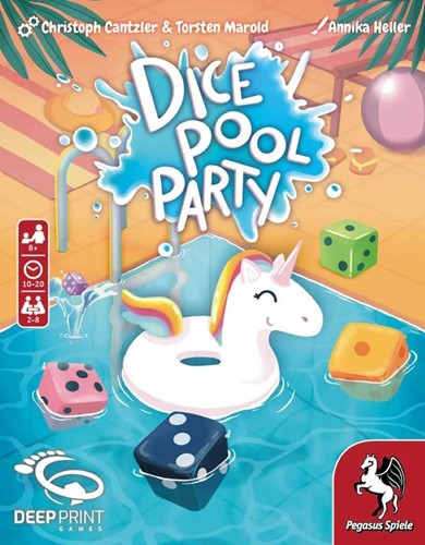 PEG57826E Dice Pool Party Board Game published by Deep Print Games