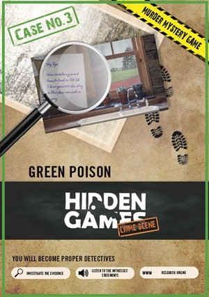 2!PEGHG01 Crime Scene Case 3: Green Poison published by Pegasus Spiele