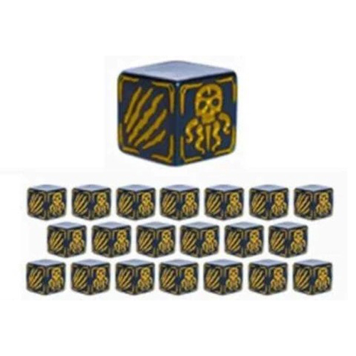 PETCWU34 Cthulhu Wars Board Game: Gold Cat Battle Dice published by Petersen Entertainment