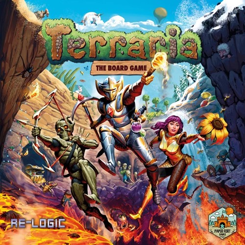 PFGTERRT1EN Terraria Board Game published by Paper Fort Games