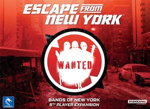 PG933 Escape From New York Board Game: Bands Of New York Expansion published by Pendragon Game Studios