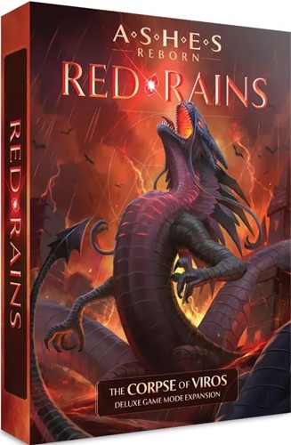 PHG12255 Ashes Reborn Card Game: Red Rains - The Corpse Of Viros Expansion published by Plaid Hat Games