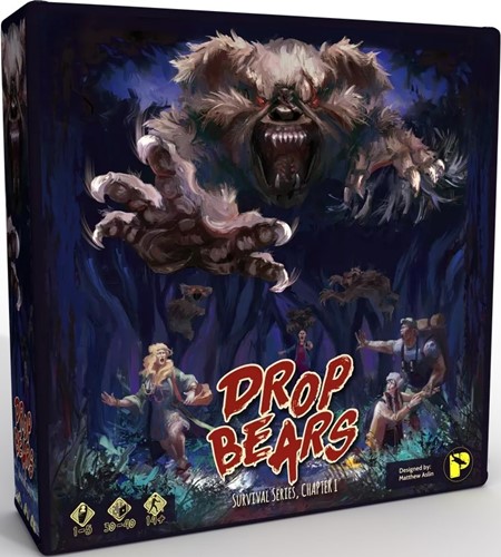PLA04201 Drop Bears Board Game published by Platypus Industries