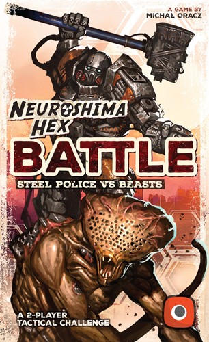 PORNHBAT Neuroshima Hex Battle Board Game: Steel Police Vs Beasts published by Portal Games