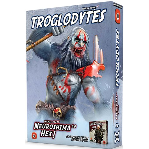 PORNHTROG Neuroshima Hex 3.0 Board Game: Troglodyte Expansion published by Portal Games