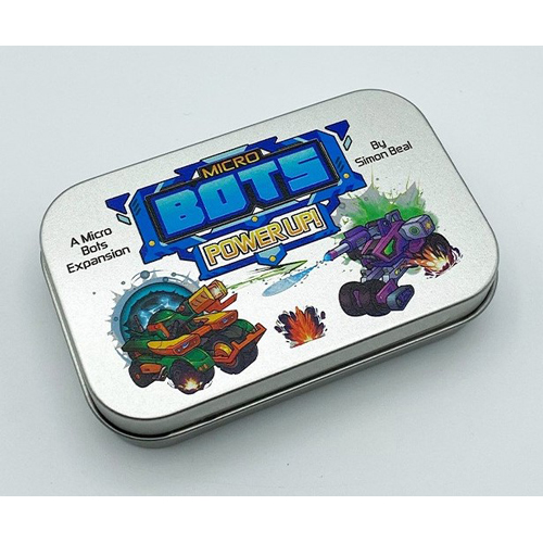 QUPGLMB002 Micro Bots Card Game: Power Up Expansion published by Prometheus Game Labs