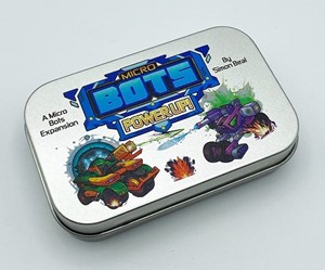 QUPGLMB002 Micro Bots Card Game: Power Up Expansion published by Prometheus Game Labs