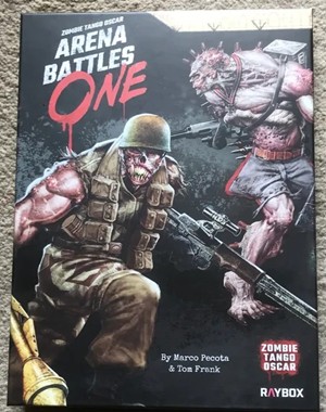 RBX990 Escape From Projekt Riese Board Game: Zombie Tango Oscar: Arena Battles One Expansion published by Raybox Games